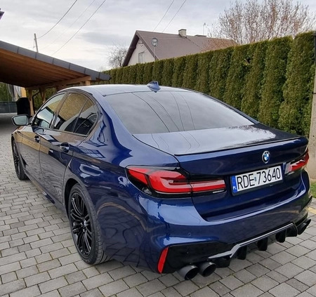 BMW Seria 5 cena 165000 przebieg: 140000, rok produkcji 2017 z Krzeszowice małe 781